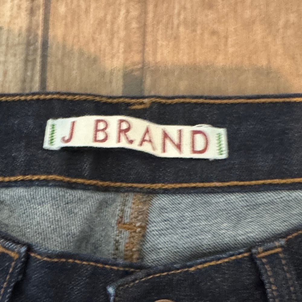 J Brand Dark Blue Women's Straight Leg Jeans - Picture 2 of 4
